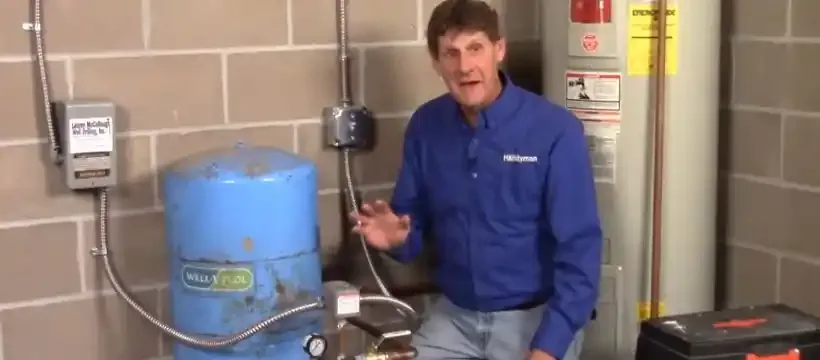 Licensed technician performing well pump repair for a Franklin, TN home